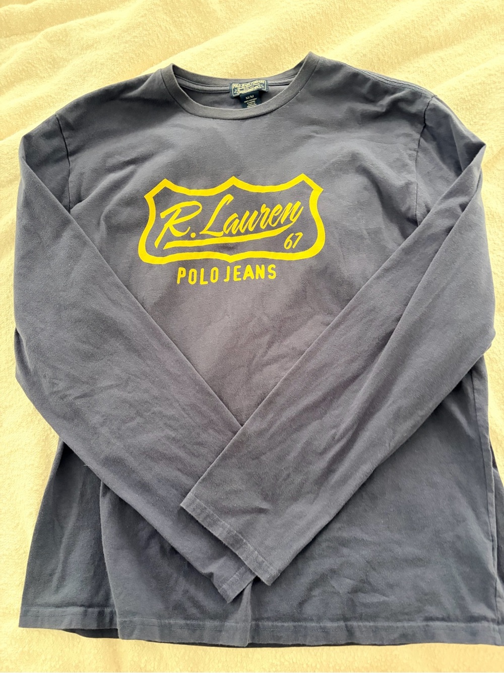 Ralph Lauren Polo Jeans Navy Crewneck Tee